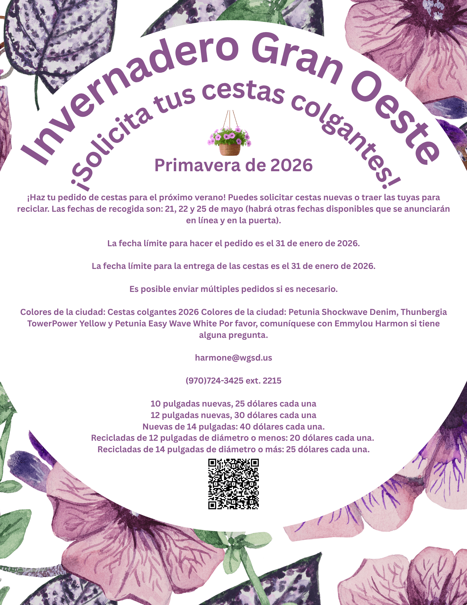 Cestas de invernadero